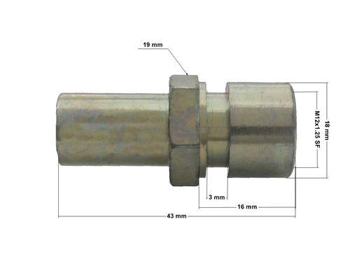 D10219S - Zestaw przewodów hamulcowych osi przedniej SAME EXPLORER 2 na Arena.pl