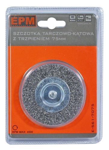 szczotka tarczowa z trzpieniem 38mm zn - e-561-7038 na Arena.pl