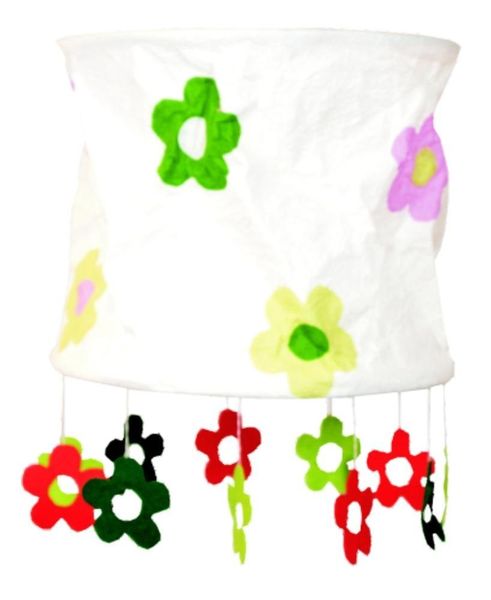 Abażur do zwisu pipi kwiatki zdjęcie 1