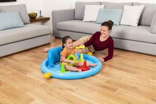 Bestway 52568 Basenik dmuchany z daszkiem, oparciem i sorterem 1.15m x 89cm na Arena.pl