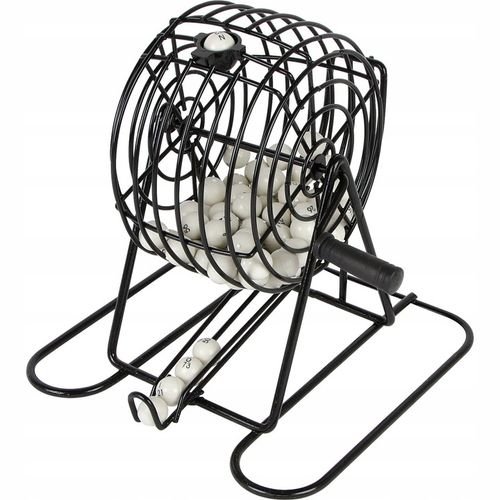 Gra towarzyska rodzinna BINGO metalowy bęben LOTTO Rodzinna gra na Arena.pl