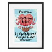 PODZIĘKOWANIE PLAKAT +RAMA ZAKOŃCZENIE PRZEDSZKOLA