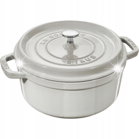 Staub La Cocotte Garnek żeliwny okrągły 2.2 ltr, truflowy
