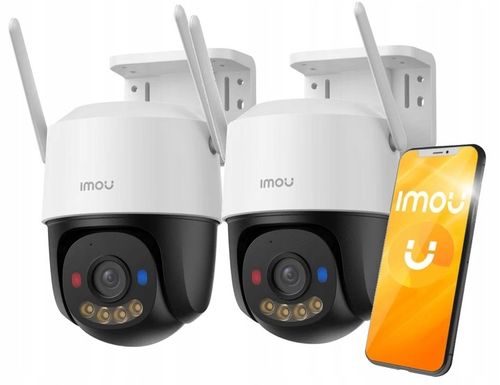 2 Kamery IP Obrotowe Imou Cruiser SC 5MP WiFi Dwukierunkowe Audio Zewnętrzn na Arena.pl