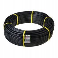 Linia kroplująca Czarna 16mm 33cm rolka 100m Wąż kropelkowy Bez Kompensacji