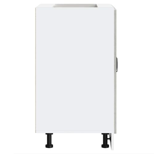 Szafka pod zlewozmywak, Kalmar, szarość betonu, 60x46x81,5 cm na Arena.pl