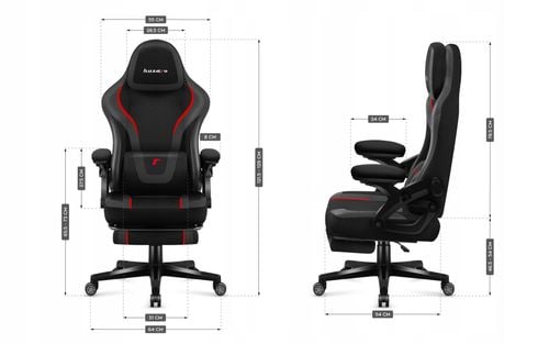 Fotel gamingowy Huzaro Force 4.6 Carbon na Arena.pl