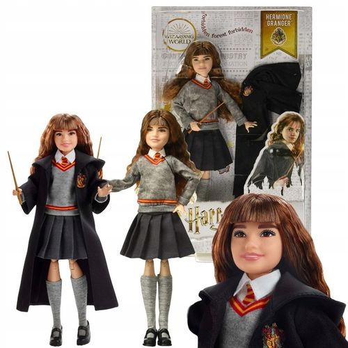 HARRY POTTER LALKA HERMIONA GRANGER STRÓJ HOGWART FYM51 MATTEL na Arena.pl