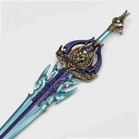 Frostwolf Fang | 22 cm | Metal | Brelok Gamingowy | World Of Warcraft