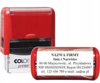PIECZĄTKA automatyczna 47x18 COLOP C30 FIRMOWA twoje dane tekst nazwa firmy