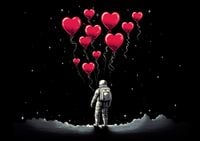 Plakat 84x59,5cm Astronauta Własnych Celi