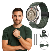 Pasek do Garmin Venu SQ / SQ GPS / SQ2 / SQ 2 Music opaska zielony 20mm