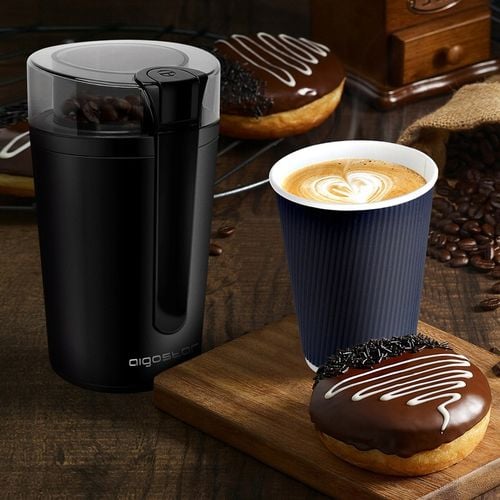 MŁYNEK ELEKTRYCZNY AIGOSTAR DO KAWY DO ZIAREN ZIÓŁ ORZECHÓW 200W na Arena.pl