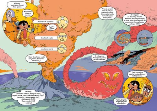 Książeczka Wulkan ogień i życie na Arena.pl