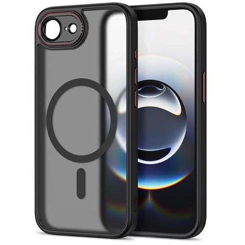 tech-protect magcam magsafe iphone 16e / 17e matte black/red na Arena.pl