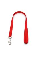 A-473 pejcz, krótka smycz dla psa taśma 25mm/80cm Kolor - Czerwony