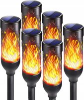 Lampa solarna SUPERLED Flami Pro (6 szt.)