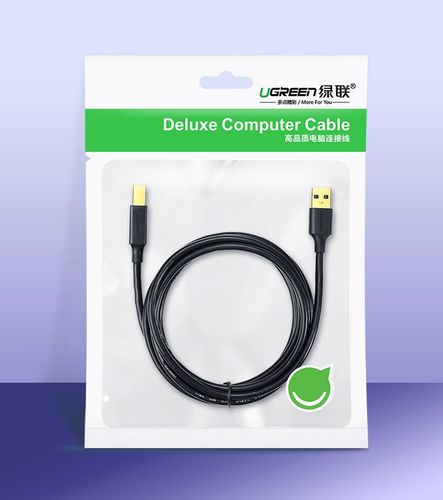 kabel przewód do drukarki usb 2.0 - usb-b 1.5m czarny na Arena.pl