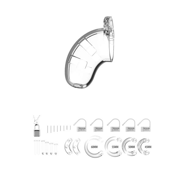 Model 13 Chastity Cock Cage - 6,5 Cm zdjęcie 4