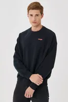 WRANGLER RICK&MORTY CREW MĘSKA BLUZA KLASYCZNA BLACK W6R1HN100 2XL