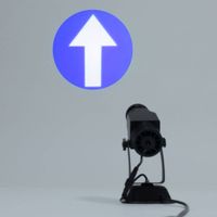 Nakładki do projektora i rzutnika LOGG1-STRZALKA grafika informacyjna