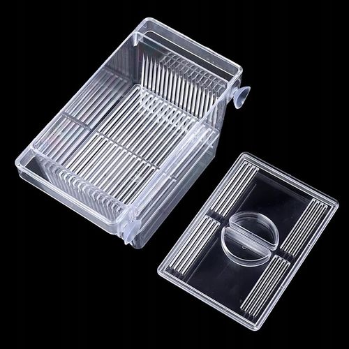 Kotnik Plastikowy dla Ryb Rozmiar L 22,5x9,5x10cm Dwie Komory DUŻY na Arena.pl