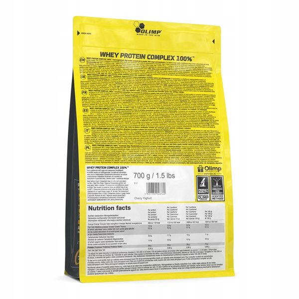OLIMP WHEY PROTEIN COMPLEX 100% 700g BIAŁKO RZEŹBA zdjęcie 10