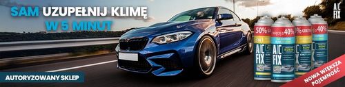 AC FIX CZYNNIK KLIMATYZACJI 3w1 Uszczelniacz Olej Gaz R134a 235g na Arena.pl