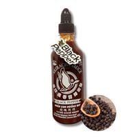 Sriracha sos chilli 61% z czarnym pieprzem black pepper marynata dip flying goose 455ml