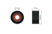 ROLKA NAPINACZA PASKA RENAULT TRAFIC II 2003 2004 2005 2006