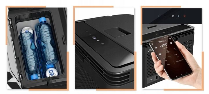 Lodówka YETICOOL CX10 Czarny zdjęcie 3