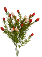 Bukiet kwiatków wiosennych różowe pęczek 5 szt.