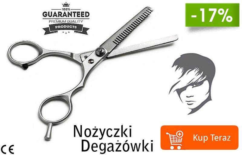 NOŻYCZKI FRYZJERSKIE DEGAŻÓWKI SILVER OSTRE JAKOŚĆ zdjęcie 5
