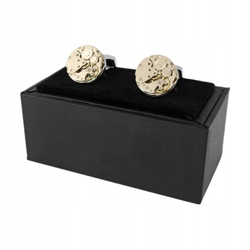 Spinki Do Mankietów Koszuli Mechanizm Steampunk na Arena.pl