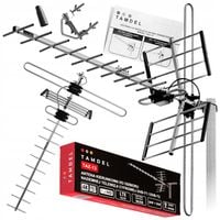 Antena do TV naziemnej zewnętrzna DVB-T2 MUX-8 4K LTE kierunkowa COMBO