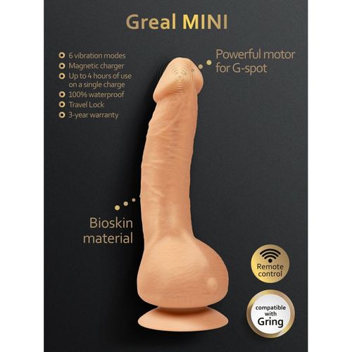Dildo Gvibe Greal Mini Naturalny na Arena.pl