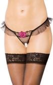 g-string 2462 - black m/l