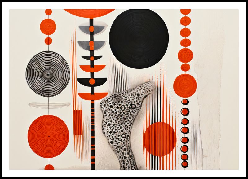 Plakat 100x70cm Kontrastowy Kosmos zdjęcie 3