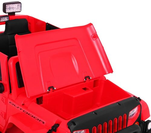 Pojazd Mighty Jeep 4X4 Czerwony na Arena.pl