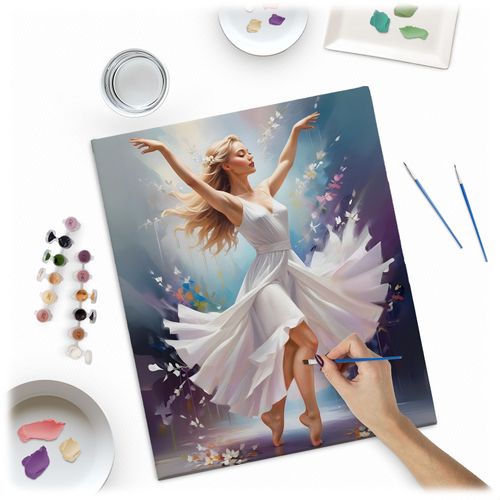Obraz do malowania po numerach 40x50 cm Massido Tańcząca Kobieta na Arena.pl