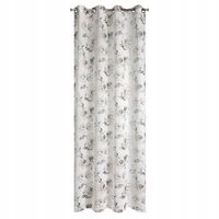 Firana gotowa na przelotkach BASALA 140x250 Eurofirany wielokolorowa