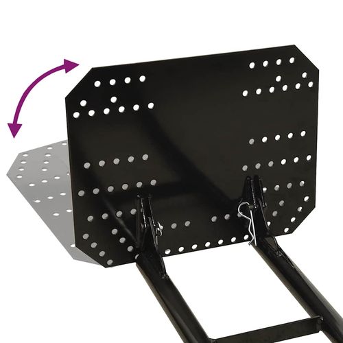 Pług śnieżny do quada, 150x38 cm, czarny na Arena.pl