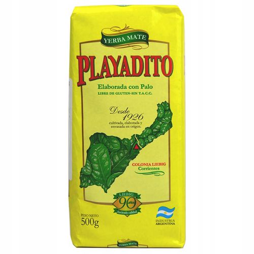 Yerba Mate Playadito Elaborada Con Palo Tradicional 500g 0,5kg na Arena.pl