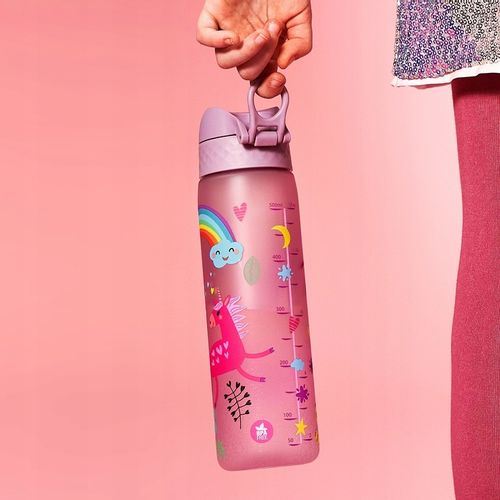 Butelka bidon na wodę dziewczęcy Jednorożec Unicorn Konik kucyk ION8 0,5 l na Arena.pl
