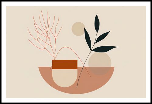 Plakat 91,5x60cm Botaniczna Przymiarka na Arena.pl