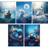 ZESZYT A5 16 LINIA PODWÓJNA WONDERLAND HERLITZ