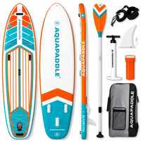 deska sup aquapaddle 355x82x15 cm wiosło pompka zestaw plecak 200 kg