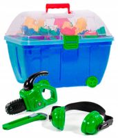 KLOCKI K1 KUFEREK ok 2 kg 3lata+piła łańcuchowa