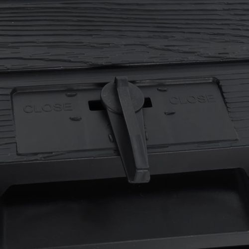 Kompostownik ogrodowy, czarny, 280 L, polipropylen na Arena.pl