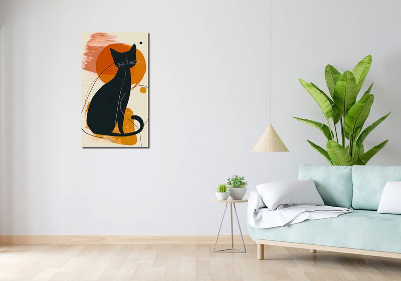 Obraz 50x90cm Kici Kici zdjęcie 2